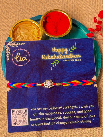 FLORAL RAKHI