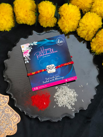 CUSTOMISED HANDMADE RAKHI