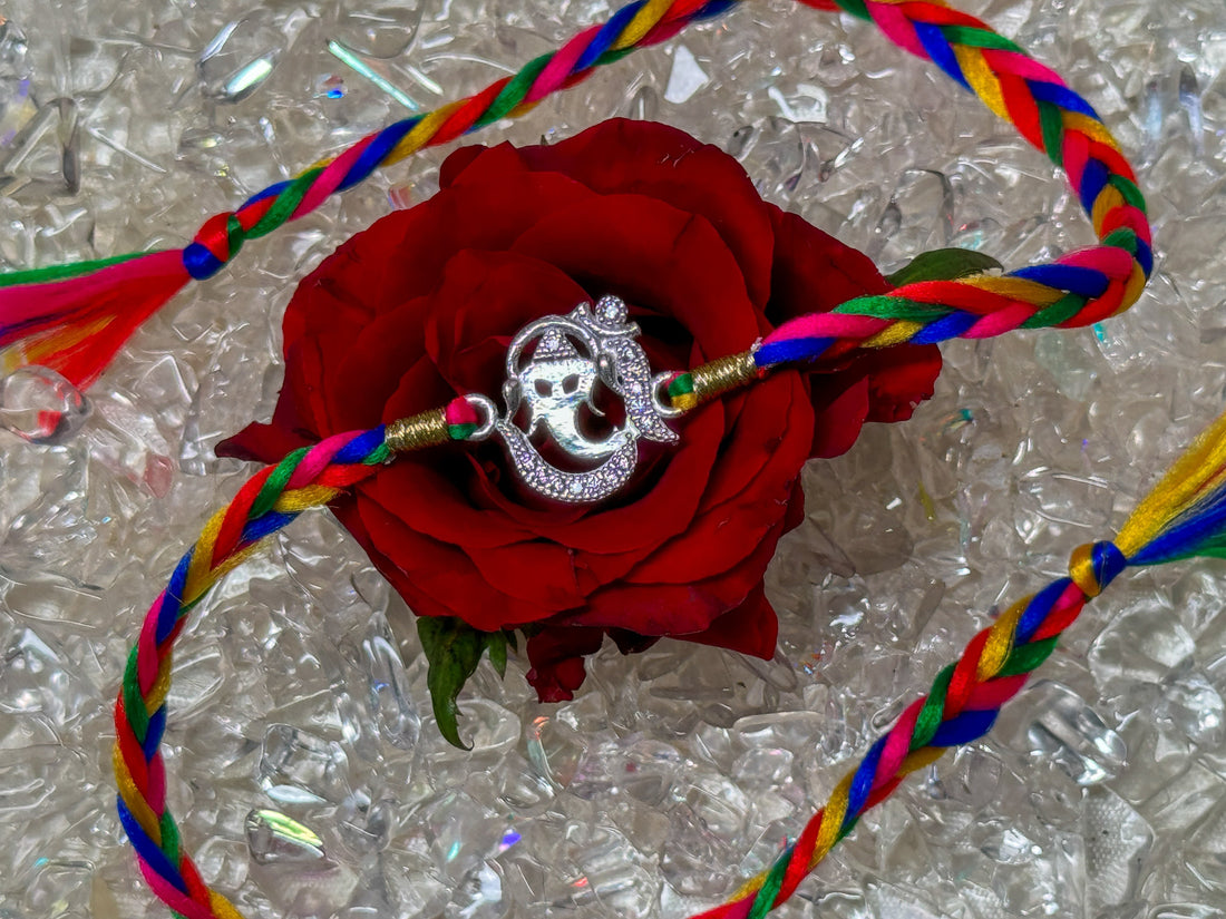 GANESJI REFLECTED AUM RAKHI