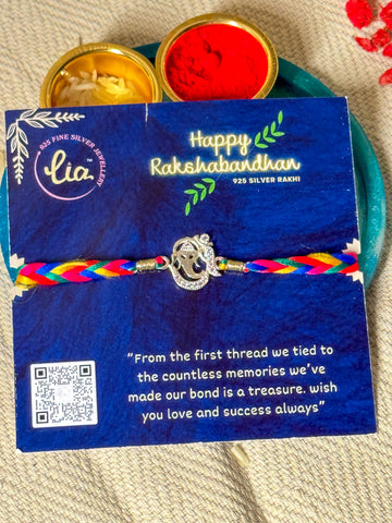 GANESJI REFLECTED AUM RAKHI