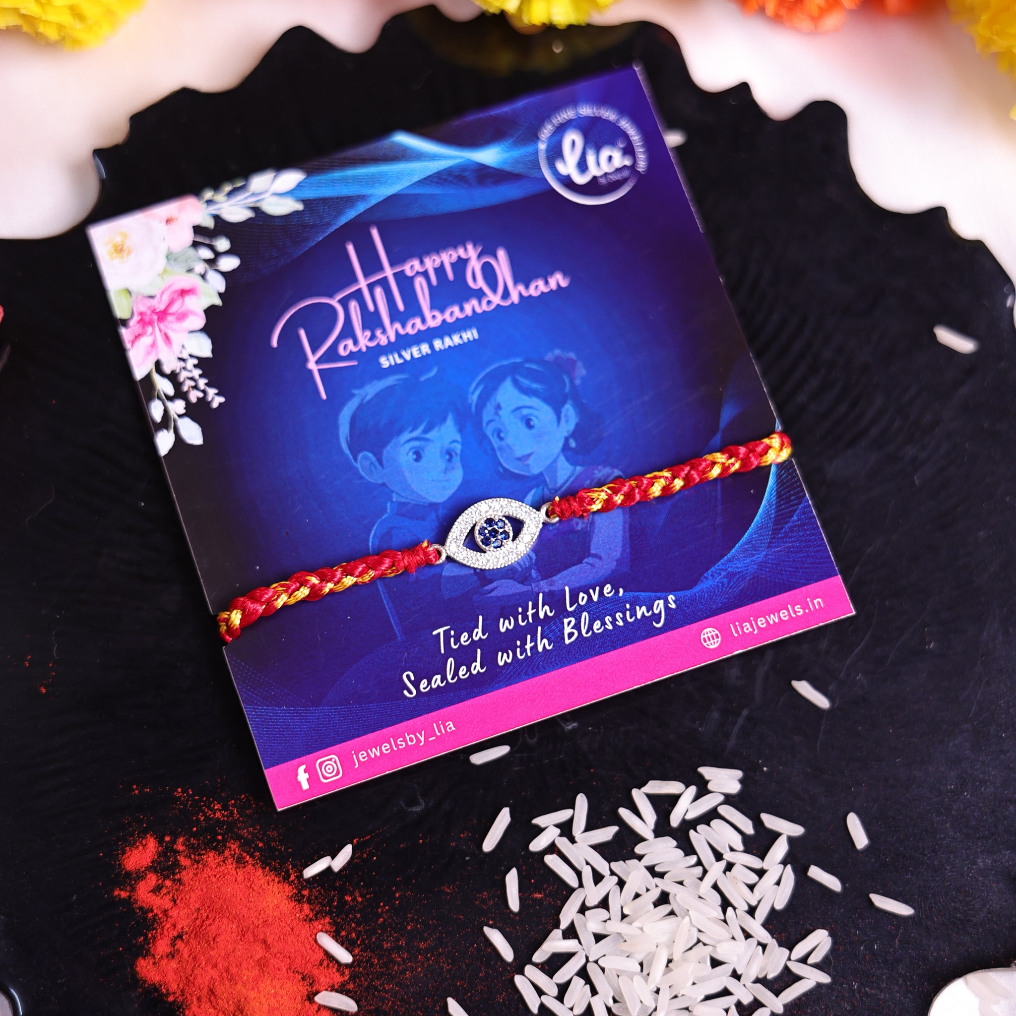 925 EVILEYE RAKHI
