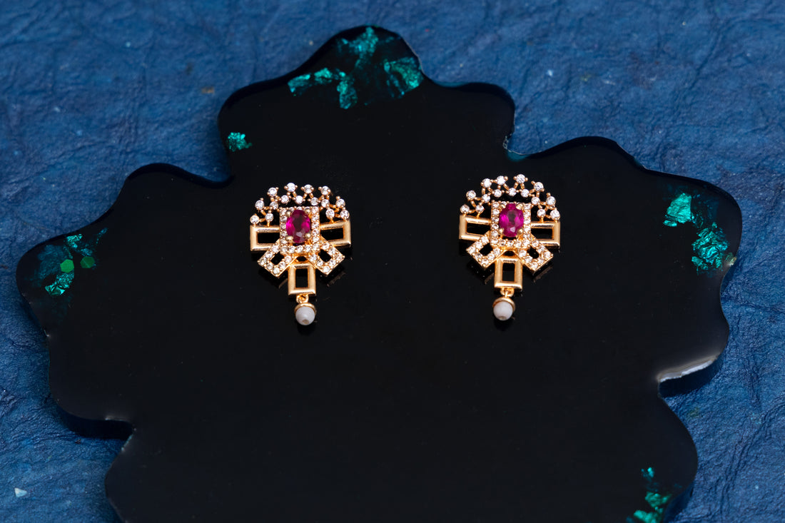 ROSEGOLD PRODIGIOUS RUBY NECKLACE SET