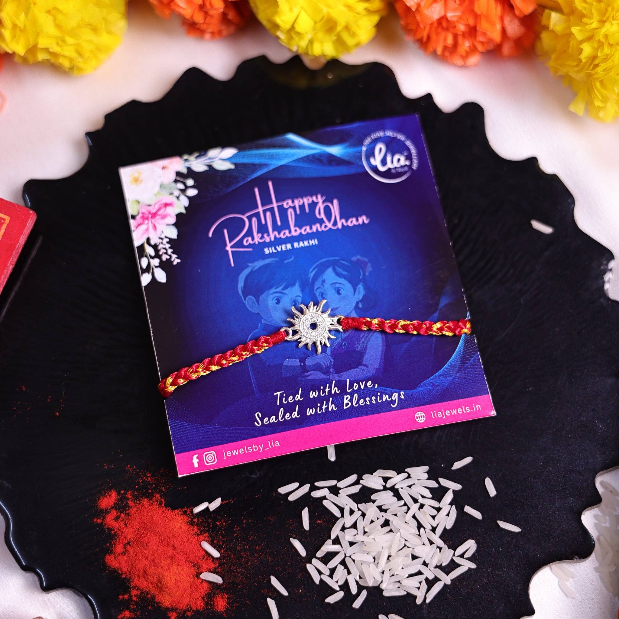 925 VIVID SUN RAKHI