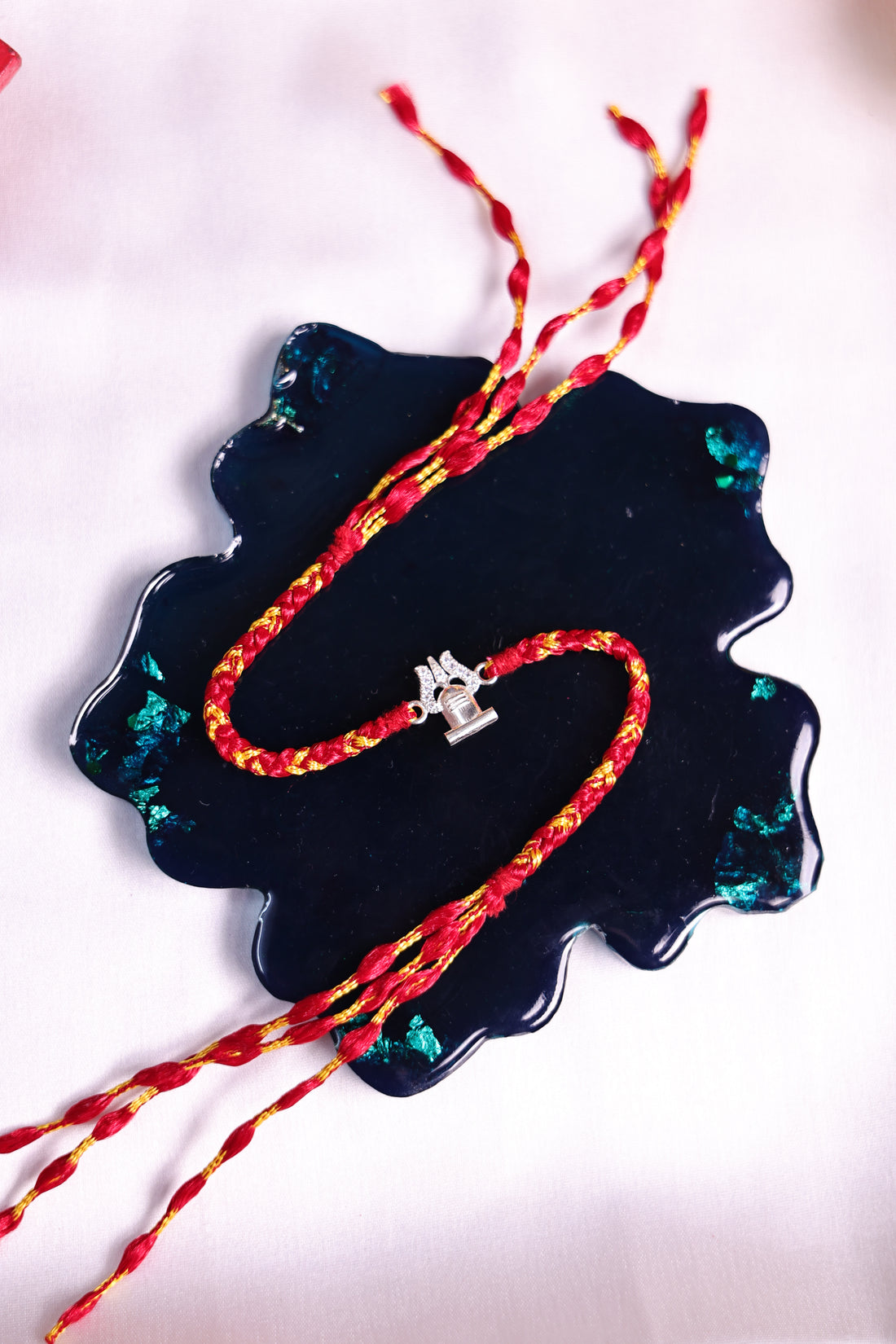 925 TRISHUL WITH SHIVLING RAKHI